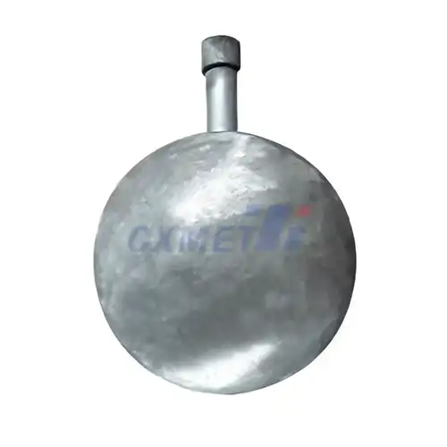 Spherical Aluminum Heat Treater Anode